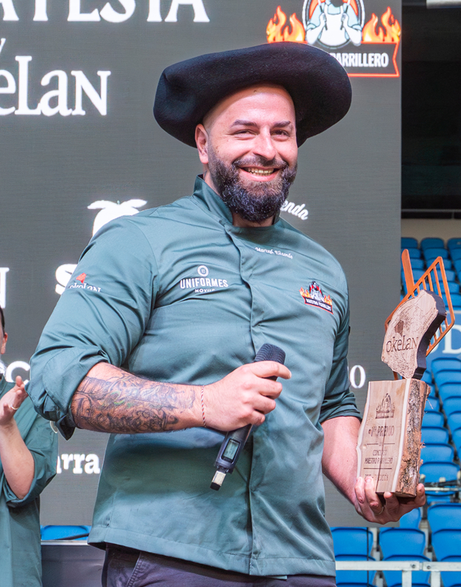 Mitxel Suarez finalista de Maestro Parillero 2023